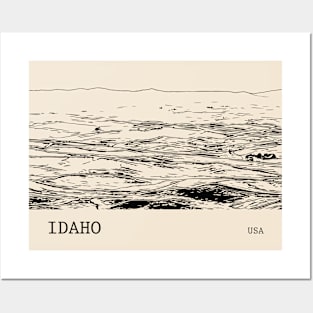 Idaho USA Posters and Art